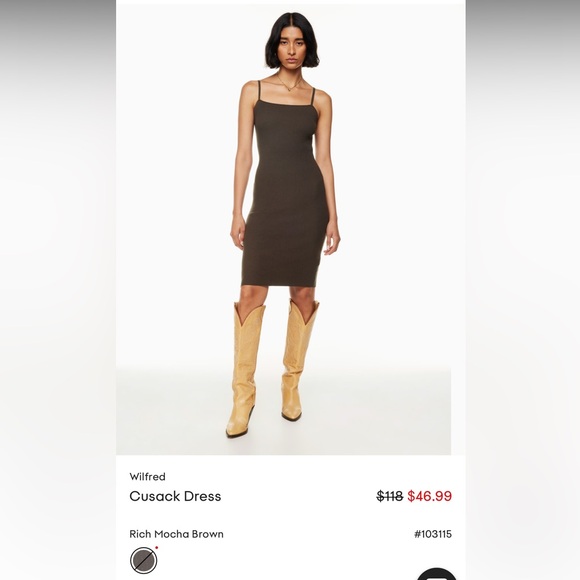 Wilfred Cusack Knit Dress - Picture 1 of 5